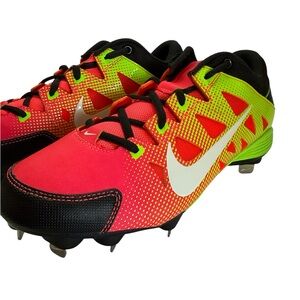 Nike Hyperdiamond Metal Softball Cleats Women’s 9 Pink Volt